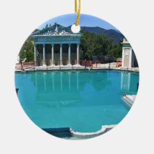 Neptun-Schwimmbad im Hearst Castle, San Simeon, CA Keramik Ornament