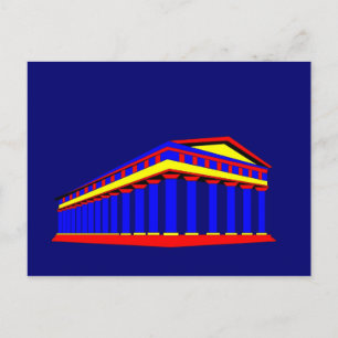 Neptun-Tempel Postkarte