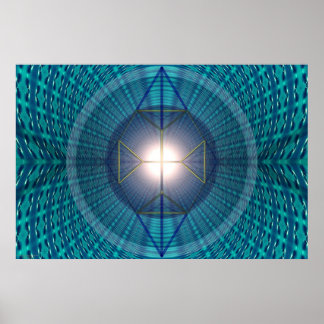 Neptun und Uranus pro Martineau Poster