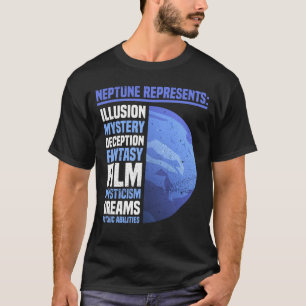 Neptune Astrologie Planet Space Lover T-Shirt