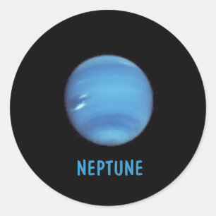 NEPTUNE-Aufkleber Runder Aufkleber