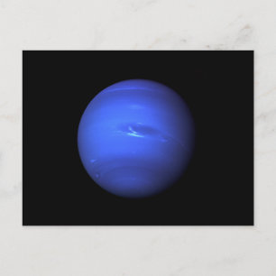 Neptune NASA Planet Postkarte