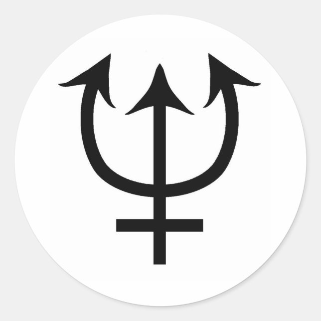 NEPTUNE RUNDER AUFKLEBER (Vorderseite)