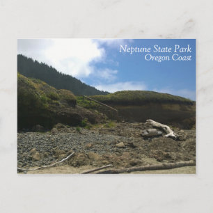 Neptune Staat Park, OR Postkarte