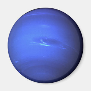 Neptune Surface Foto Blue Magnet