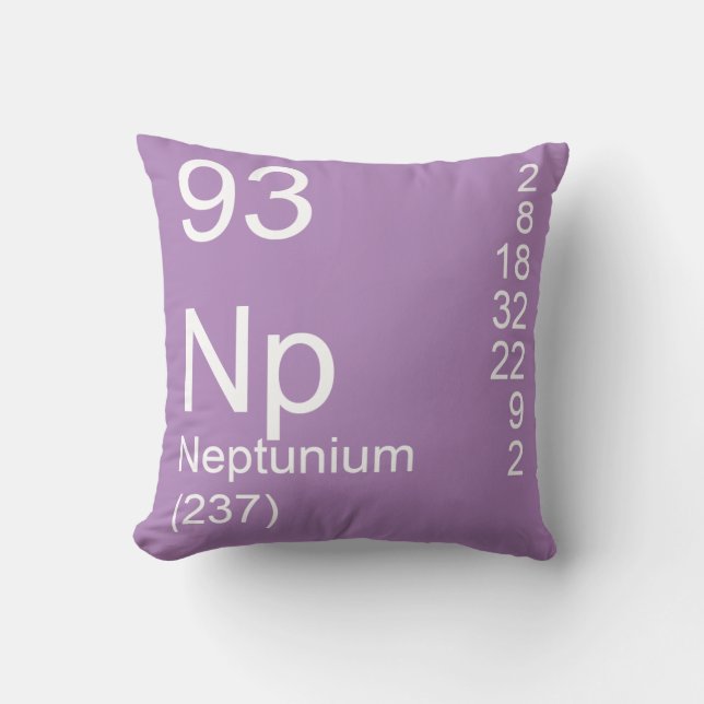 Neptunium Kissen (Vorderseite)