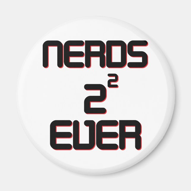 Nerd 4 je magnet (Vorne)