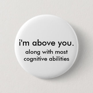 Nerd-Achtung Knopf Button