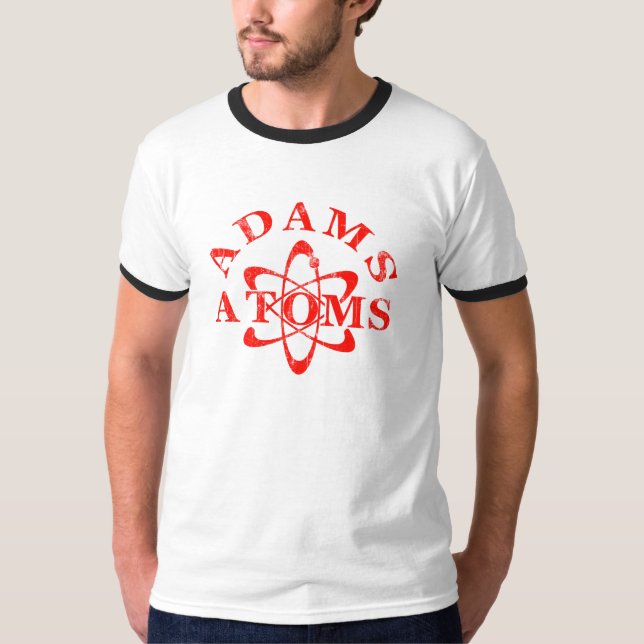 Nerd-Adams-Atome T-Shirt (Vorderseite)