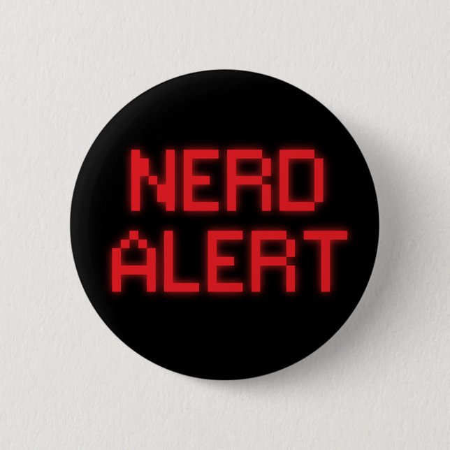 Nerd-Alarm Button (Vorderseite)