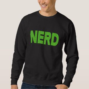 Nerd-Binärkode-Programmierer Entwicklereinheit Sweatshirt