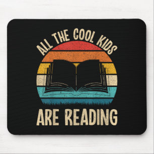 Nerd Buchbibliothek für lustige Lesebücher Mousepad