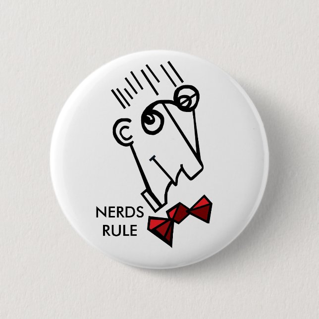 Nerd Button (Vorderseite)