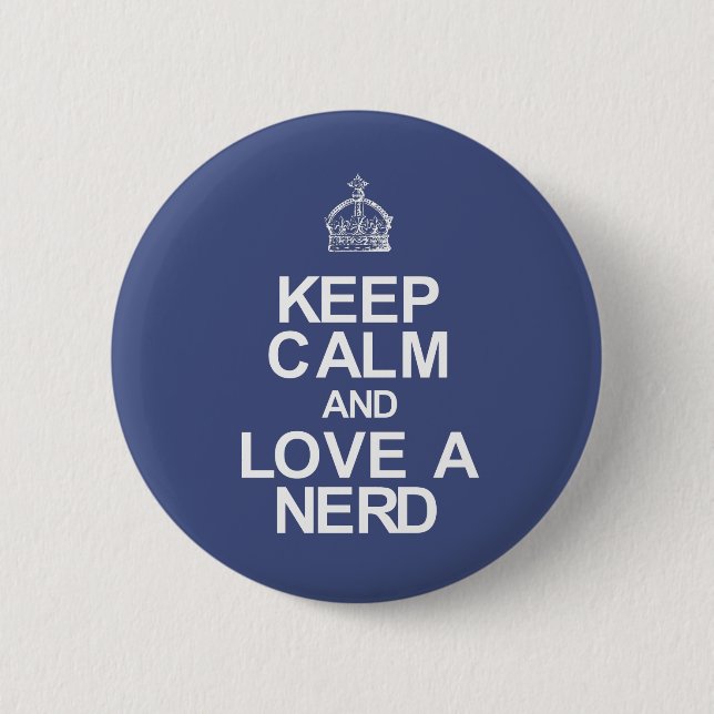 Nerd Button (Vorderseite)