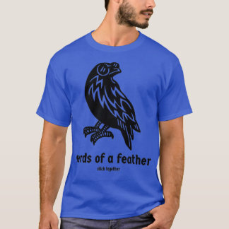 Nerd eines Feather Smart wie ein Crow T-Shirt