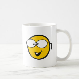 Nerd Emoji Kaffeetasse