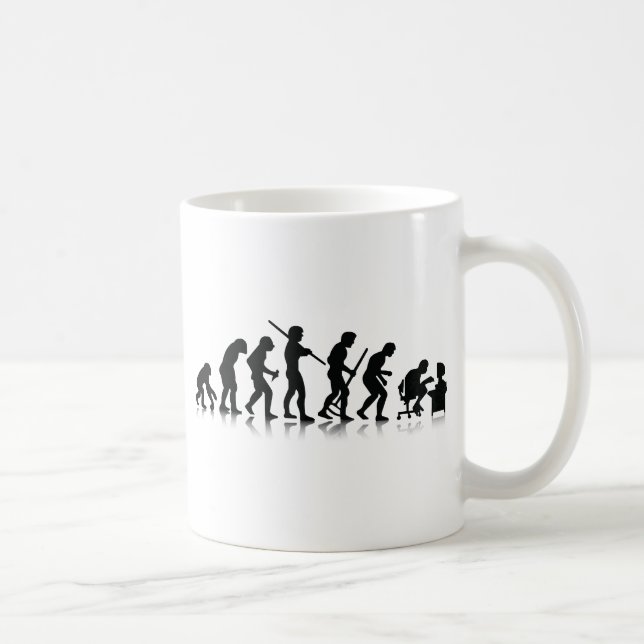 Nerd Evolution Kaffeetasse (Rechts)