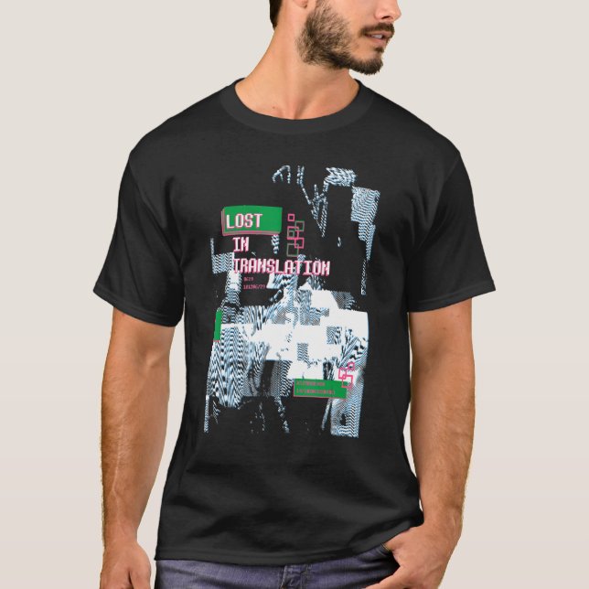 Nerd-Fehler T für den Retro-Computer Glitch Geek T-Shirt (Vorderseite)