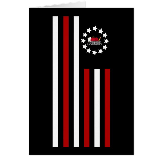 Nerd - Flagge (Vorne)