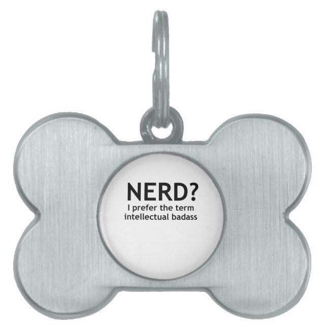 Nerd? Funny, Geeky Design Tiermarke (Vorderseite)