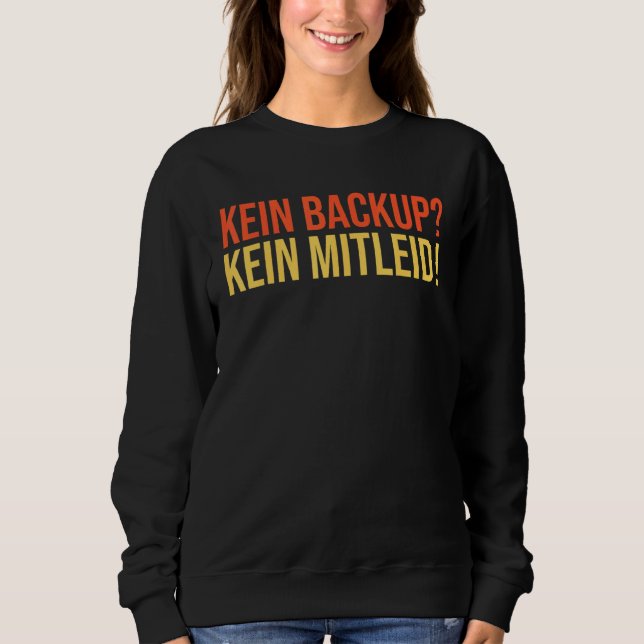 Nerd Geek Men IT-Programmierer Admin Sweatshirt (Vorderseite)