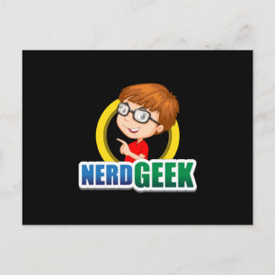 Nerd Geek Science Mathematik Computer Funny Gift I Postkarte