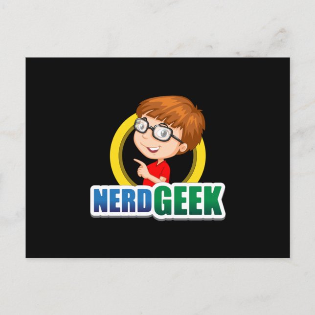 Nerd Geek Science Mathematik Computer Funny Gift I Postkarte (Vorderseite)