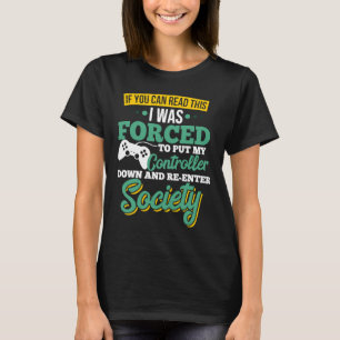 Nerd gestalten coole Gamer T-Shirt