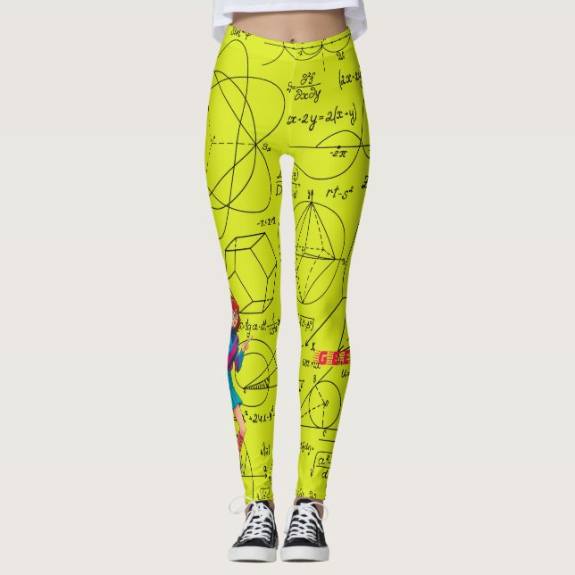 Nerd Girl Leggings (Vorderseite)