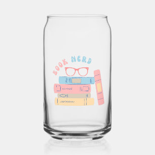Nerd Girl Retro Design Dosenglas