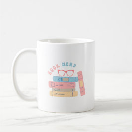 Nerd Girl Retro Design Kaffeetasse