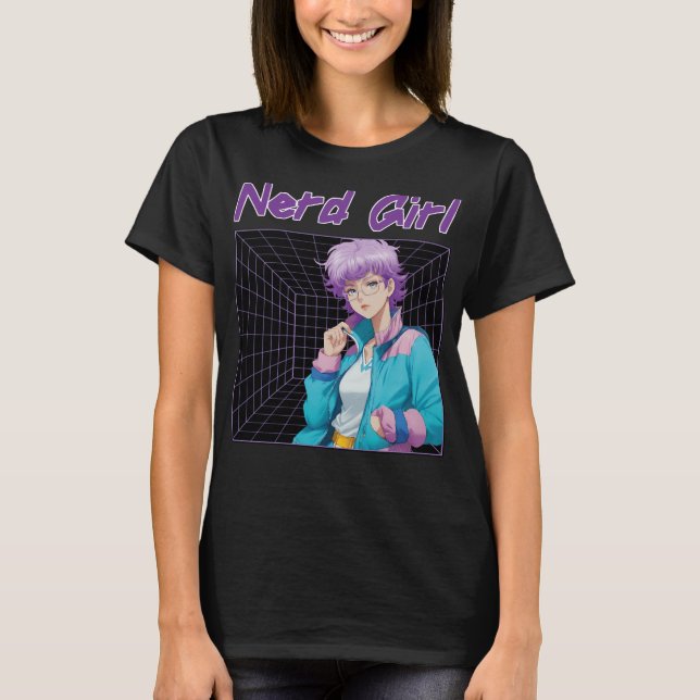 Nerd Girl  T-Shirt (Vorderseite)