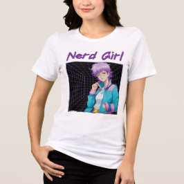 Nerd Girl Tri-Blend Shirt