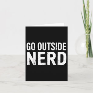 Nerd Go Outdoor Funny Wandern Camping Outdoor Natu Karte