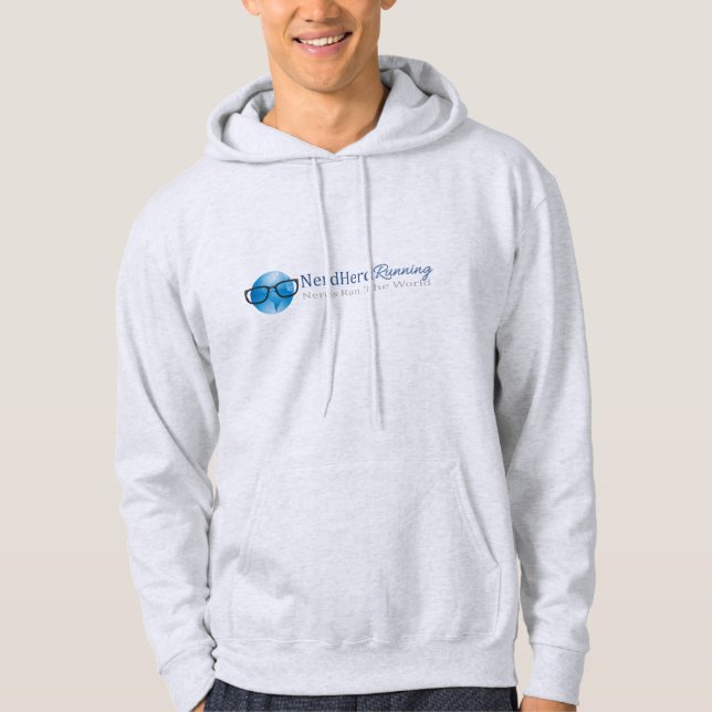 Nerd-Herde, die grundlegenden PulloverHoodie Hoodie (Vorderseite)