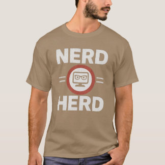 Nerd-Herde-Freund Vintage T-Shirt