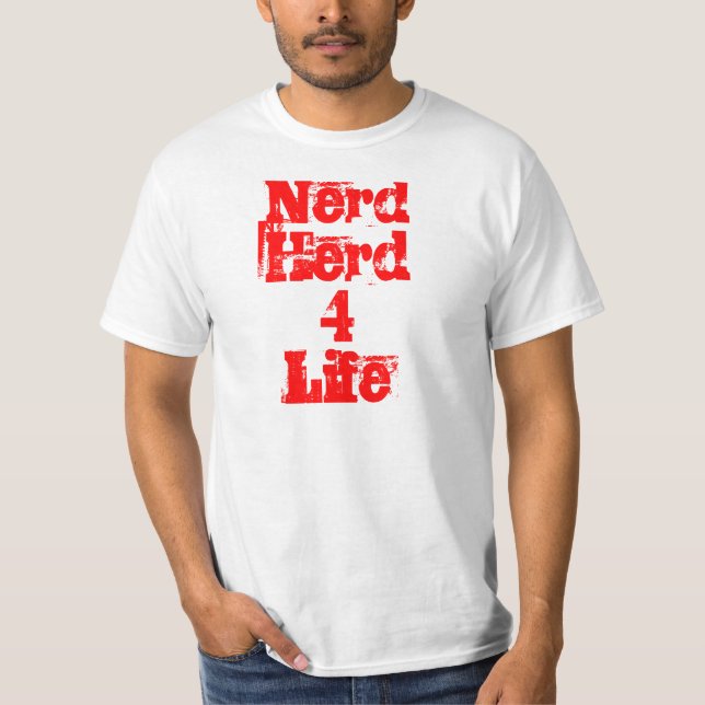 Nerd-Herde T-Shirt (Vorderseite)