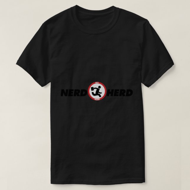 Nerd Herde von "Chuck" essenzieller T -  T-Shirt (Design vorne)