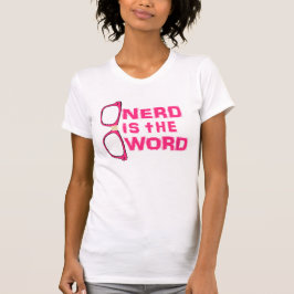 Nerd ist das Wort T-Shirt