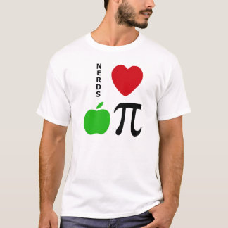 Nerd-Liebe-Apfelkuchen T-Shirt