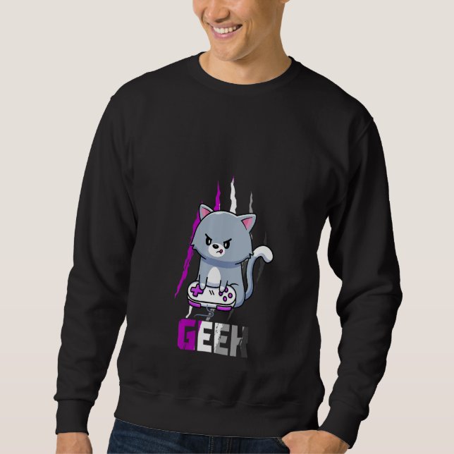 Nerd-Liebhaber Sweatshirt (Vorderseite)