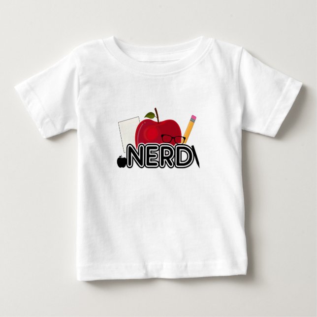 Nerd - Logo Baby T-shirt (Vorderseite)