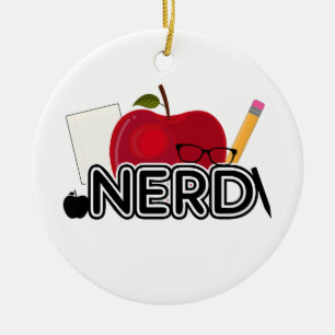 Nerd - Logo Keramikornament