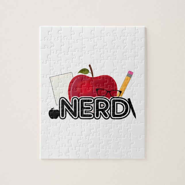 Nerd - Logo Puzzle (Vertikal)