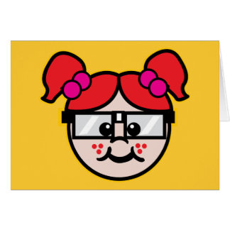 Nerd-Mädchen