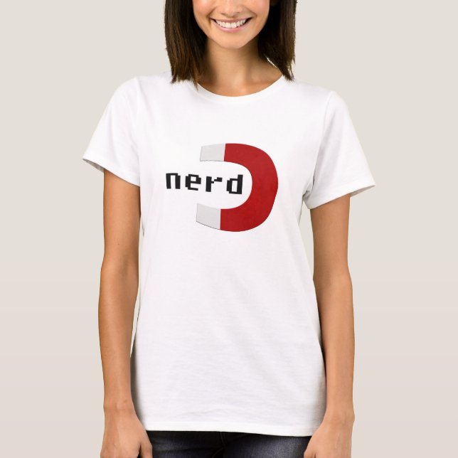 Nerd-Magnet T-Shirt (Vorderseite)