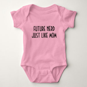 Nerd mögen gerade Mamma Baby Strampler