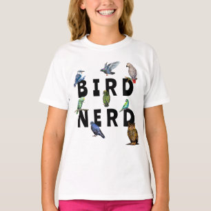 NERD, Papageien, Eule, Tauben, Kookaburra T-Shirt