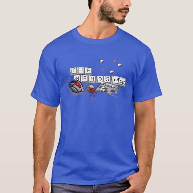 Nerd - PC Master Race Shirt (Vorderseite)