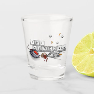 Nerd - PC Master Race Shot Glass Schnapsglas